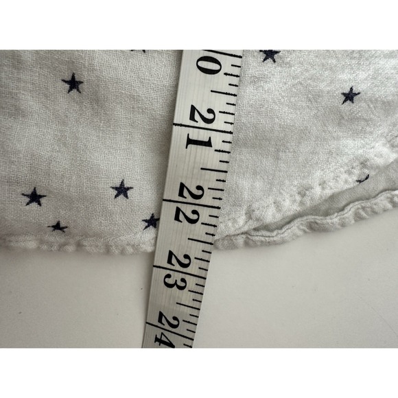 Rails Shirt Top Women's XS Long Sleeve Button Front Career Star Linen Blend - Picture 6 of 10